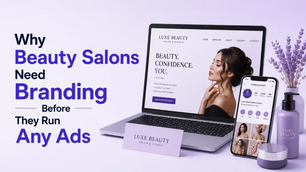 beauty salon branding