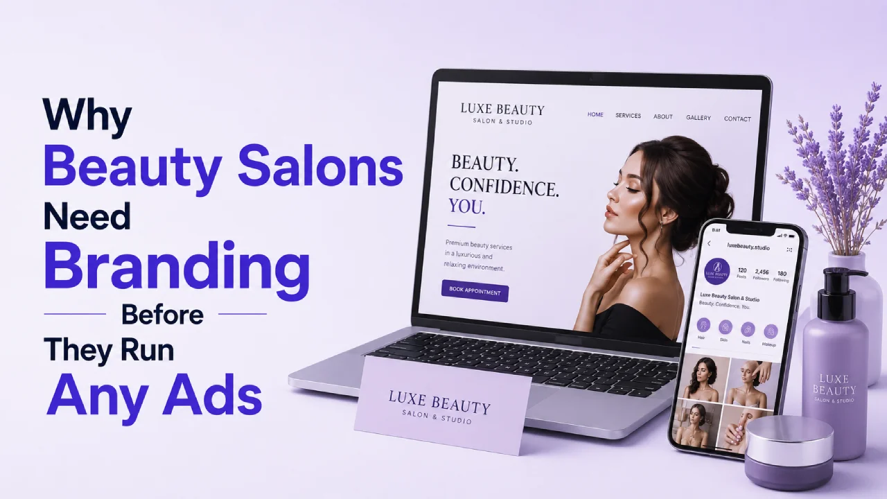 beauty salon branding