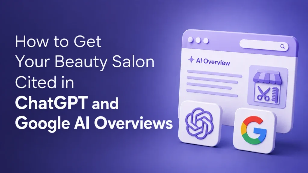 beauty salon AI search